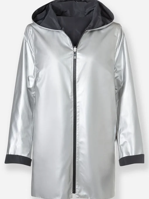 Wendejacke mit Kapuze
