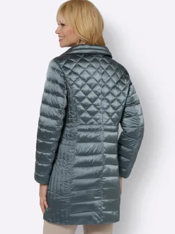 Winterjacke in Changeant-Qualität, leicht schimmernd