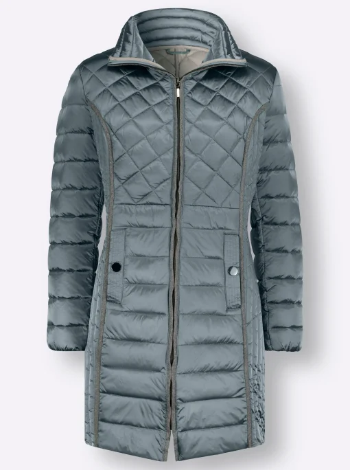 Winterjacke in Changeant-Qualität, leicht schimmernd