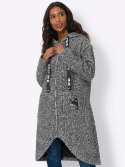 Wintermantel in Oversize-Form