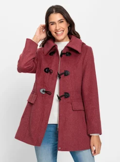 Wolljacke aus Melange-Garn